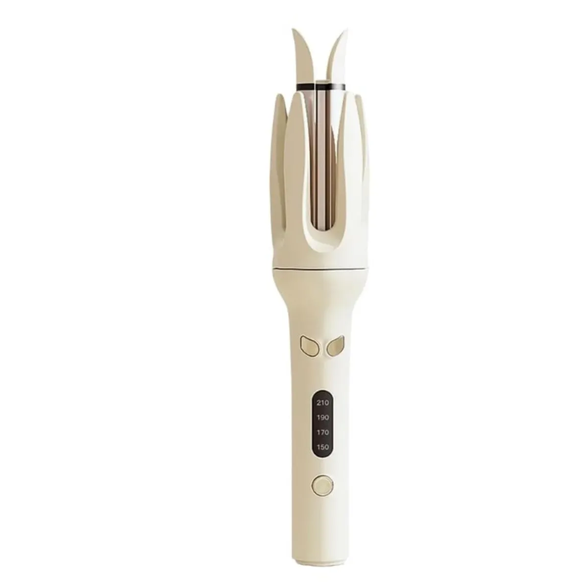 Automatic Hair Curler, 3-Temp Anti-Scald Ceramic Waver, Beige