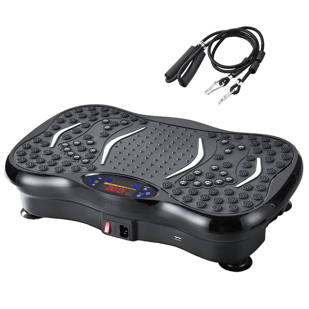 Whole Body Vibration Machine, Health & Fitness Full Body Vibration Platform - Black