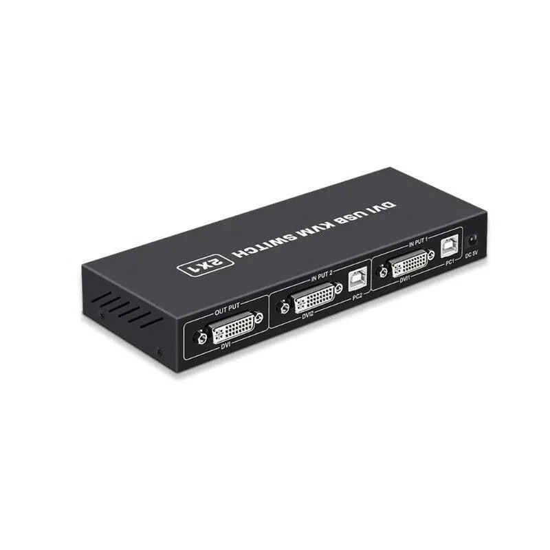 DVI KVM Switch 2×1