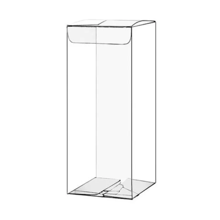 20 x Clear Cube Gift Boxes 10x5