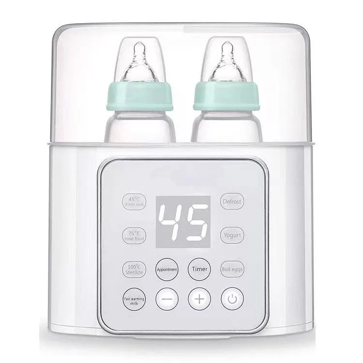Baby Bottle Warmer Sterilizer - White