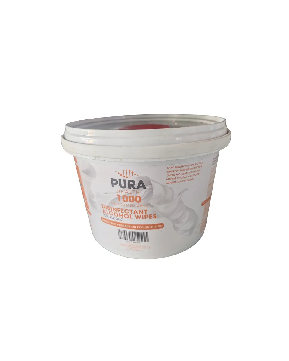 Disinfectant Alcohol 1000 Wipes