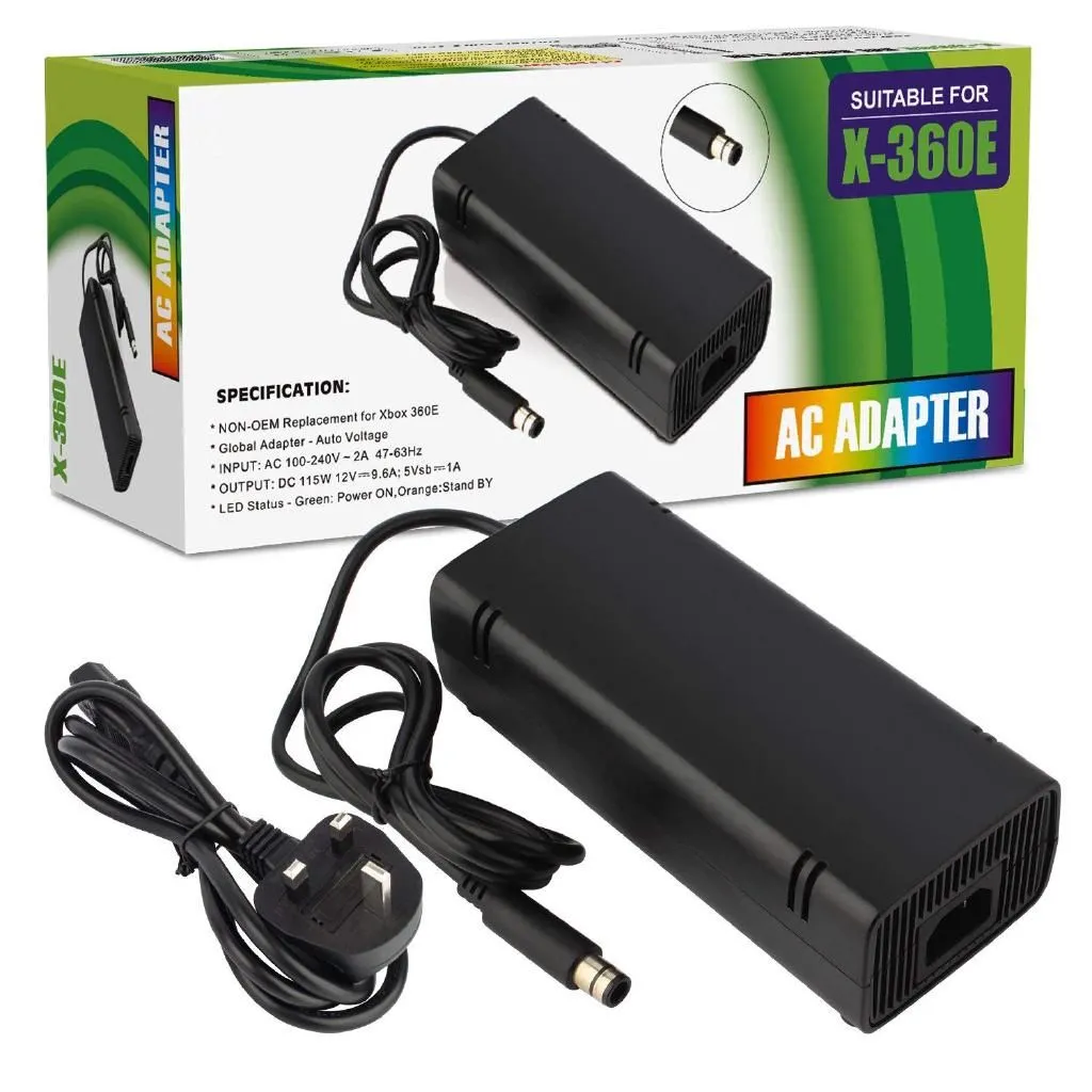 Hi-Tech AC Power Adapter for Xbox 360 Slim