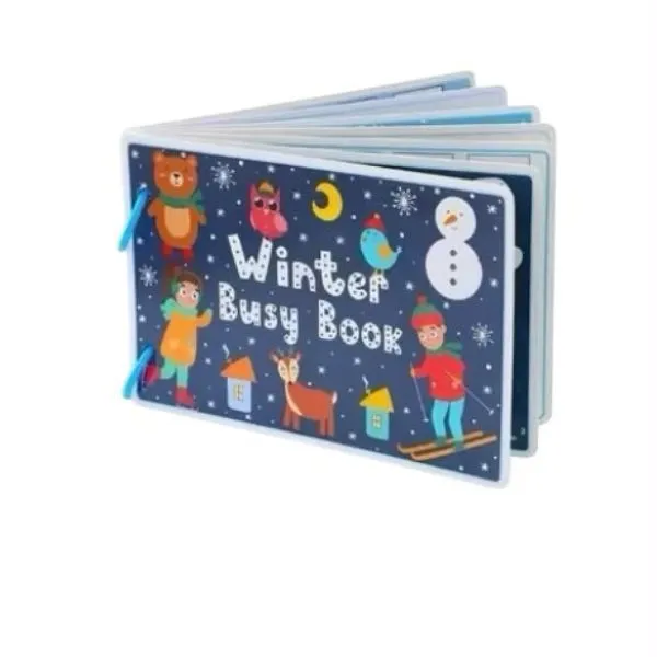 Winter Busy Book: Preschool Cognitive Development Activity Book