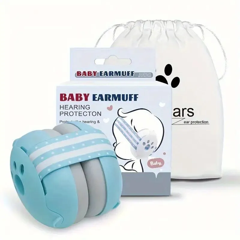Ear Protection For Babies And Toddlers Up To 36 Months - Noise Reduction - Blue
