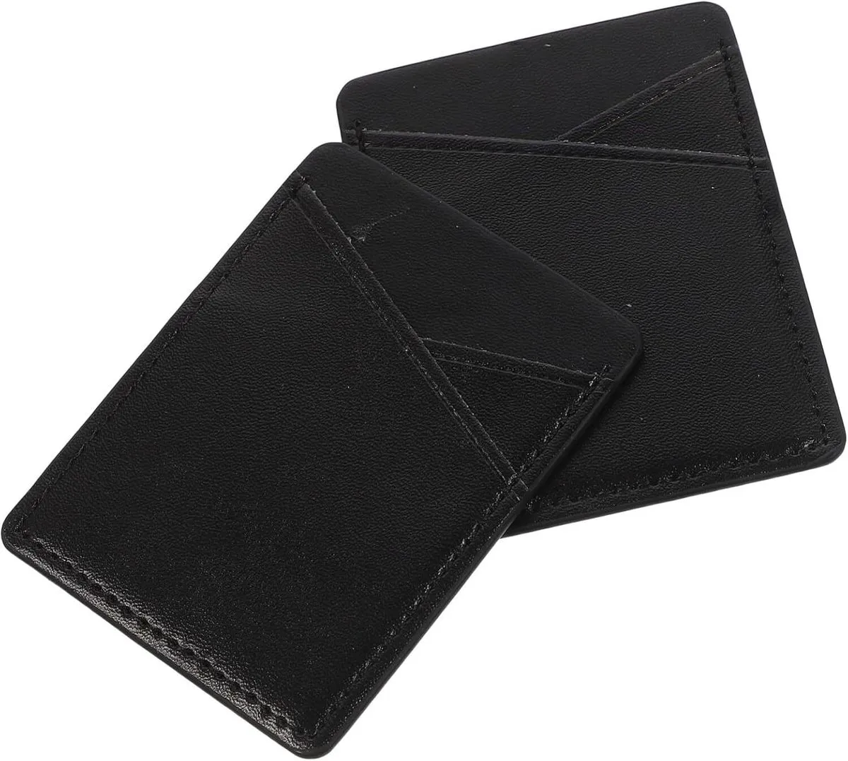PU Leather Adhesive Wallet Card Holder for Mobile Phones