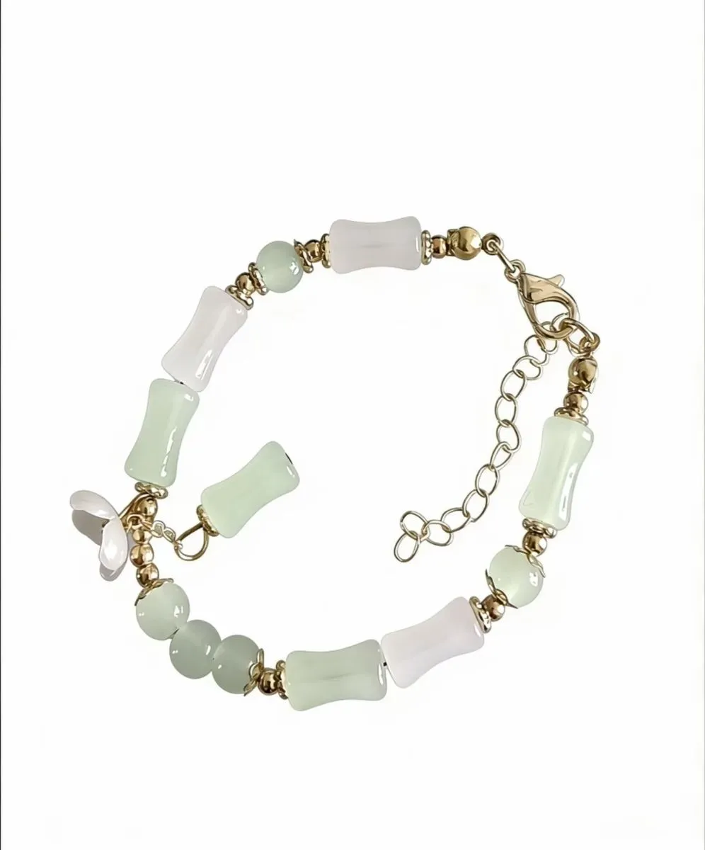 Glass Latch Clasps Bracelets