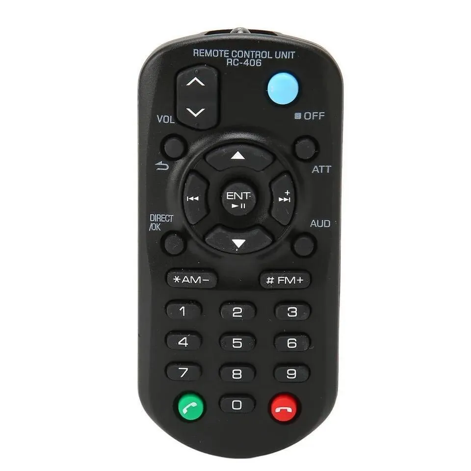 RC 406 Control Compatible With Kenwood X398 200UB 170Y KMM BT260U KDC X704