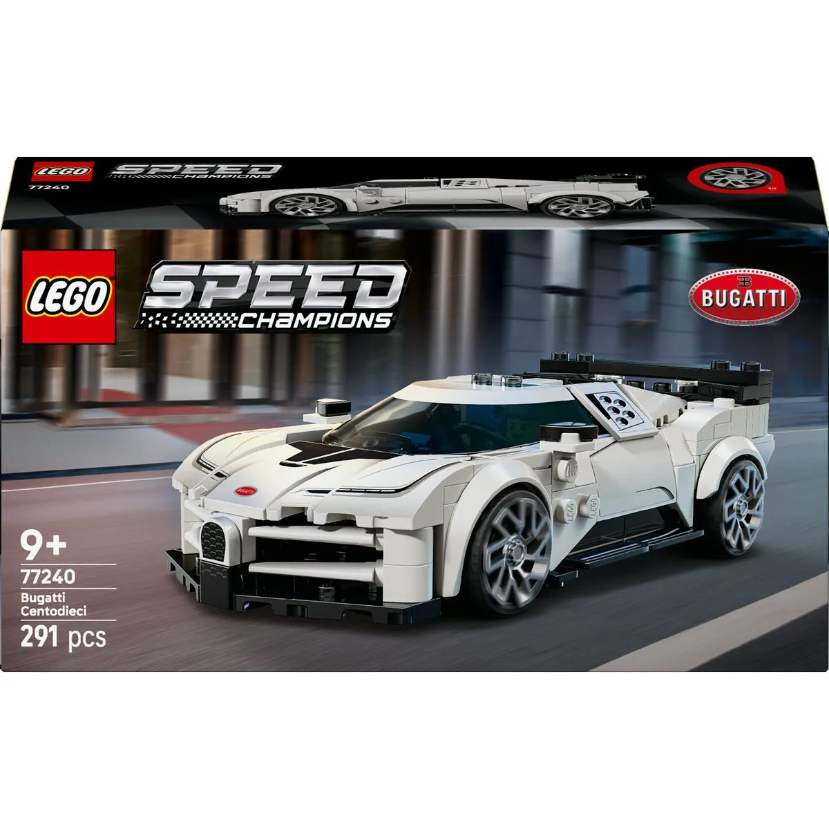 LEGO® Speed Champions Bugatti Centodieci Hyper Sports Car Toy 77240