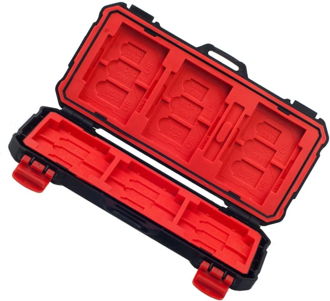 Shockproof Portable Memory Card Protective Storage Case for CF Cards