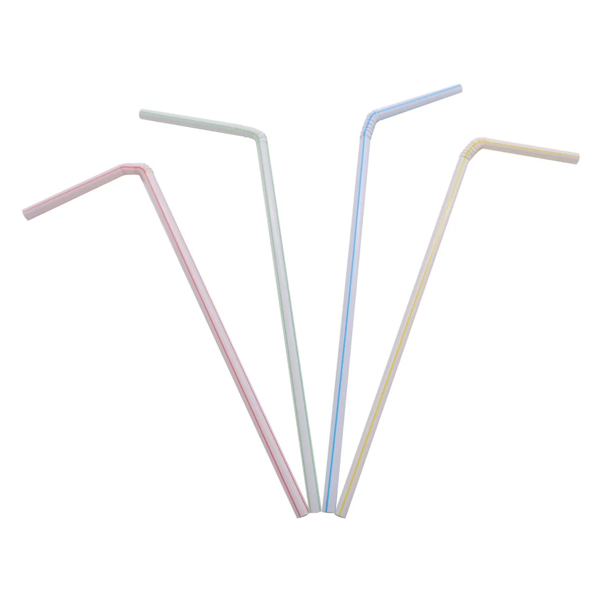 Bar Butler Straws Bendy Candy Coloured (5Mm), 100Pcs