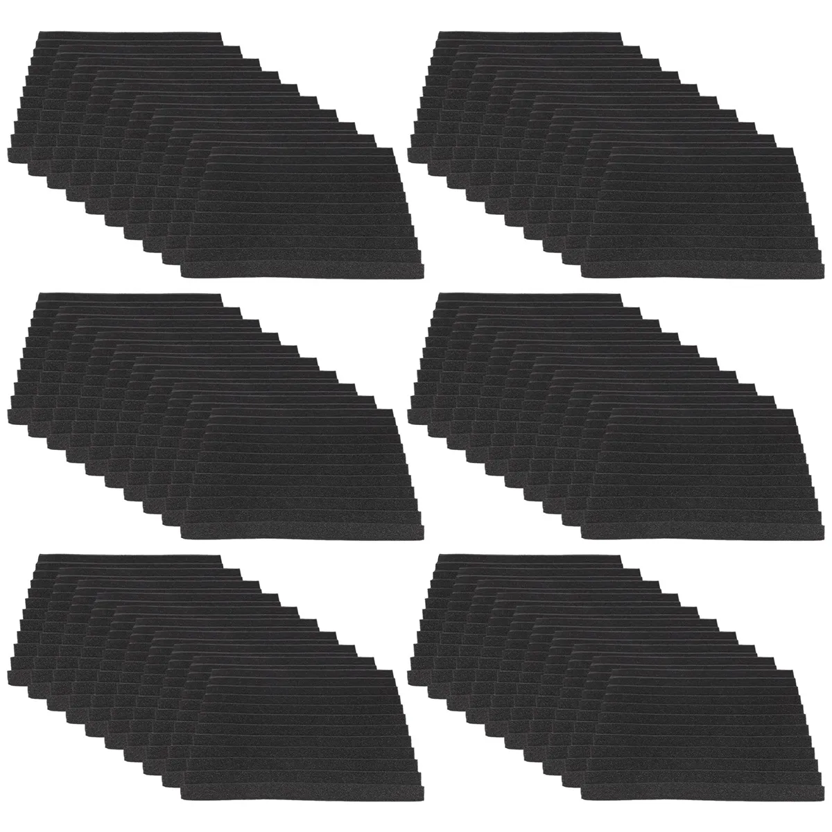 60 Pcs Sound Insulation Board Sound Insulation Foam 2 5X30X30Cm