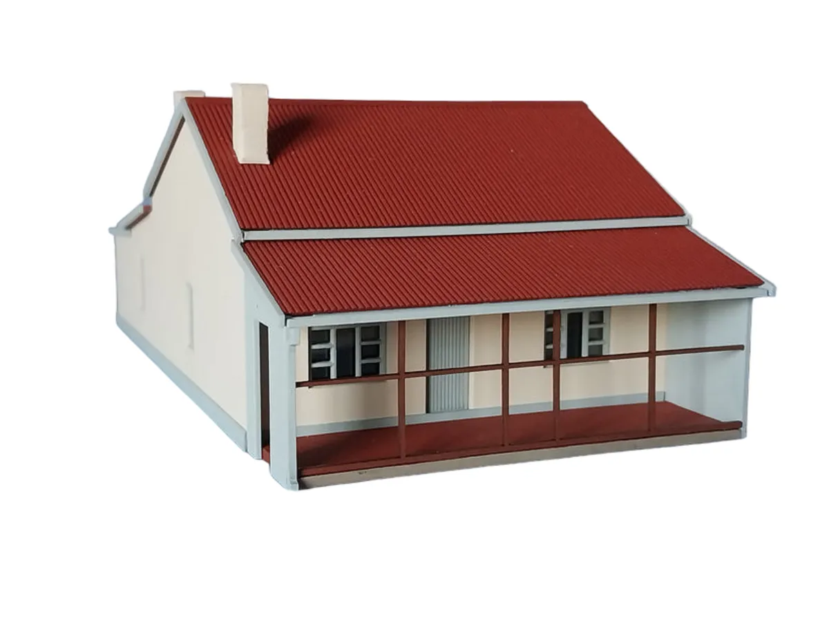 South African Model Railways : Station Master House Belmont SAR (HO)