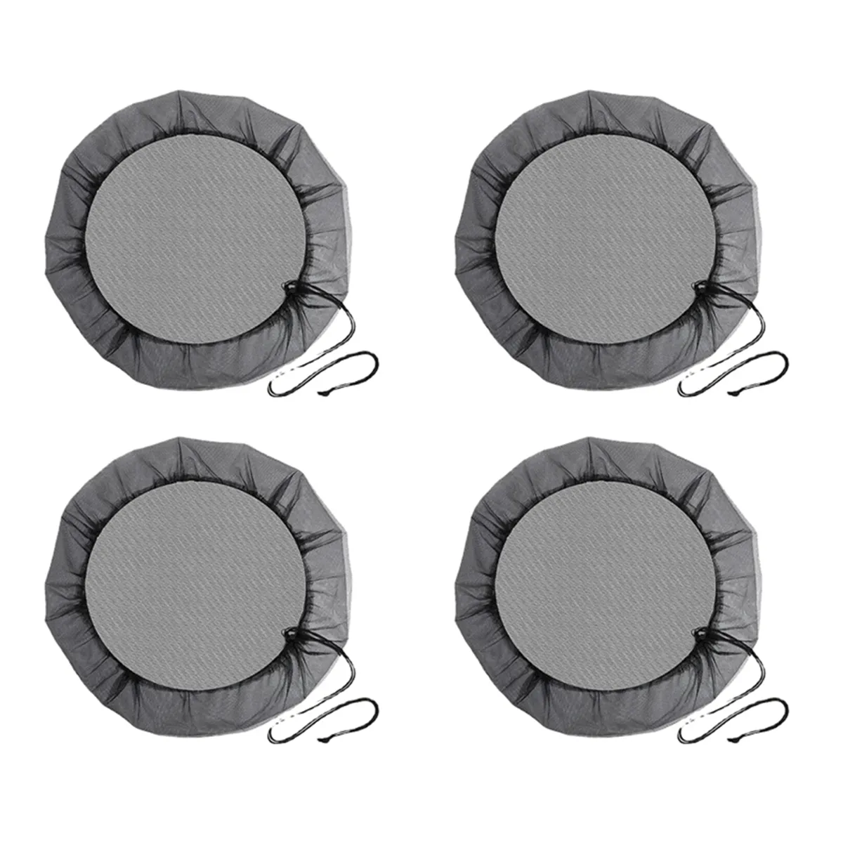 80Cm Outdoor Garden Rain Barrel Mesh Cover Water Tank Protective