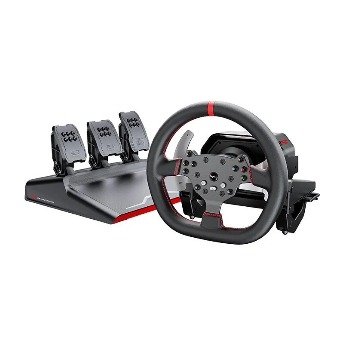 PXN V10 Pro Direct Drive Racing Wheel, 3.2Nm Servo Motor D-Shaped