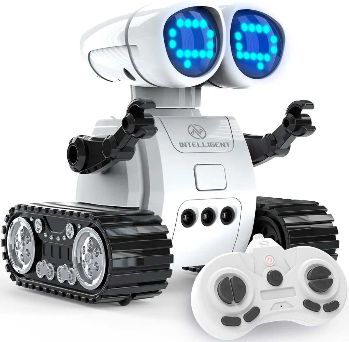 RC Robot Toys for Kids - Rechargeable Walkie Talkie Remote Control Toy