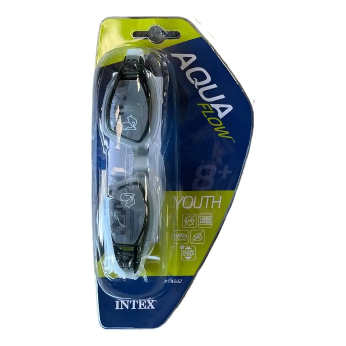 Intex Aqua Flow Free Style Sport Swim Goggles - Black