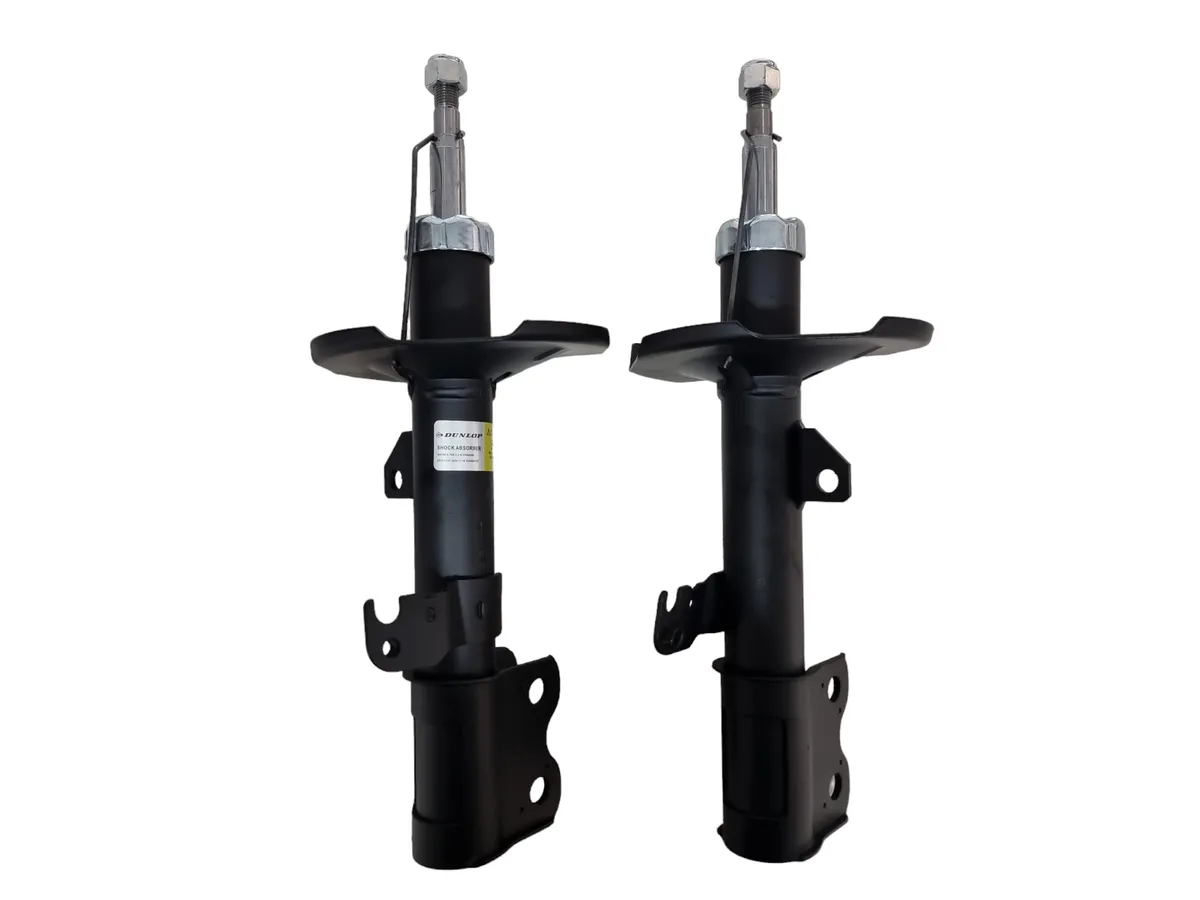 Dunlop Shock Absorbers Front Toyota Corolla RUNX E120 -2007 Pair