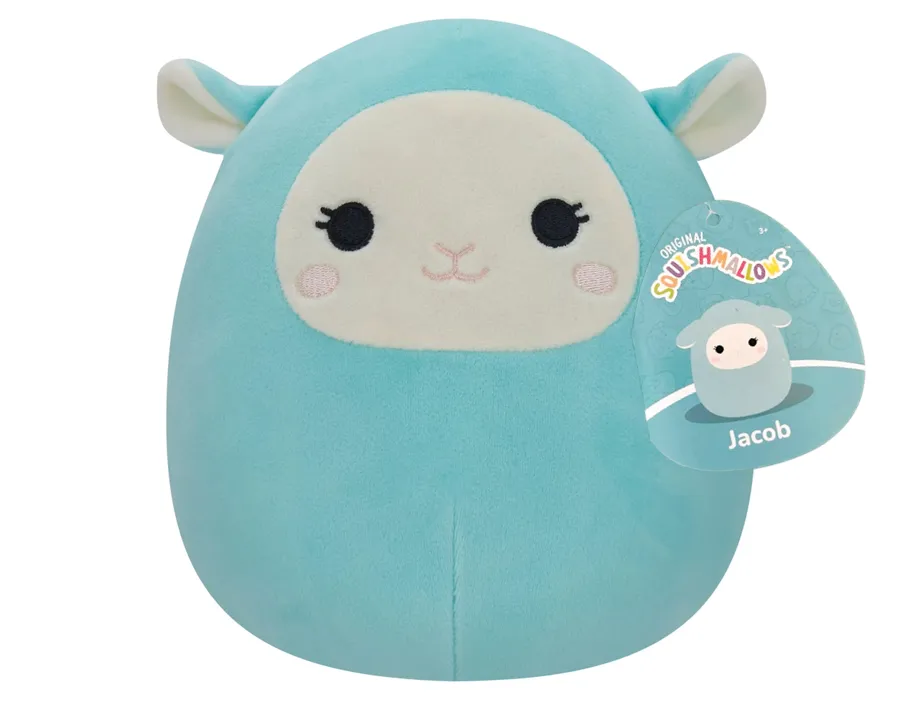 Squishmallows 19 cm Medium Plush Toy - Jacob the Lamb