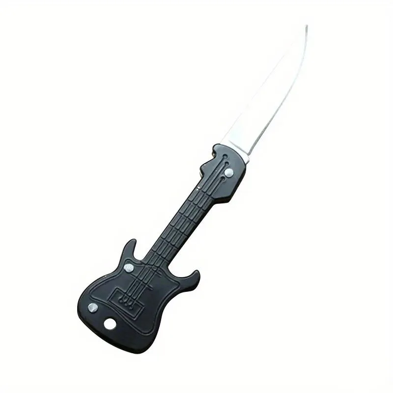 New Multifunctional Pocket Folding Knife Everyday Carry Cutting Tool - Black