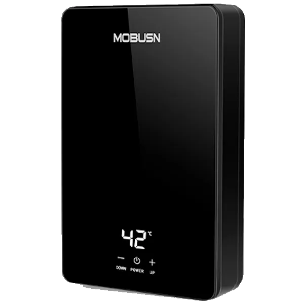Mobusn 6KW Instant Electric Water Heater Tankless Shower with LED Display