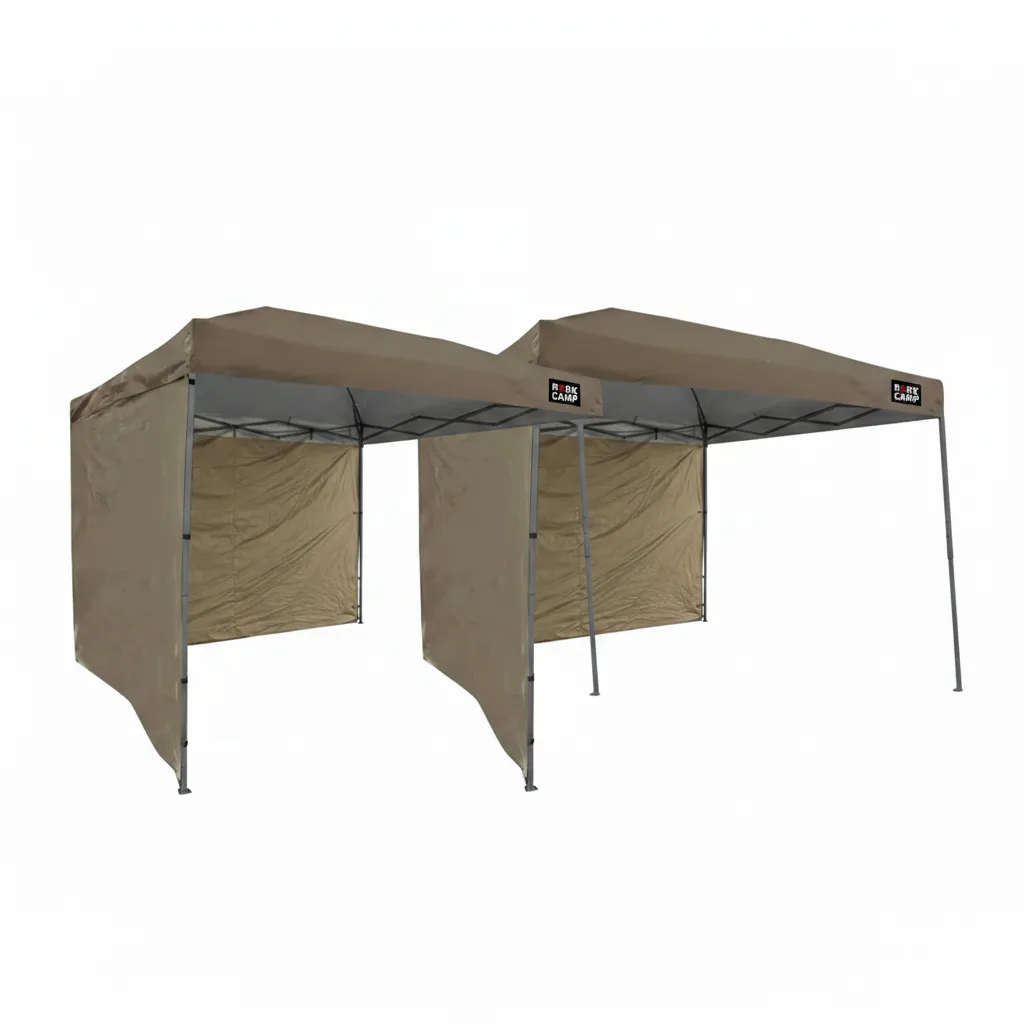 Basecamp Gazebo Side Panel Set for Enhanced Privacy and Protection - 2 Pack