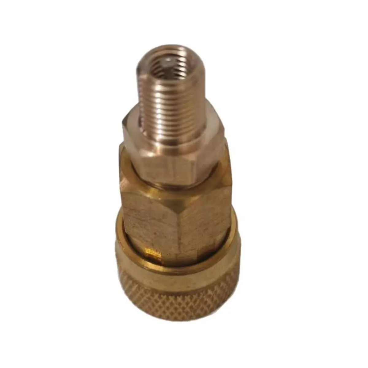 Brass 8mm Quick-Connect Adapter with 15cm Extension Tube