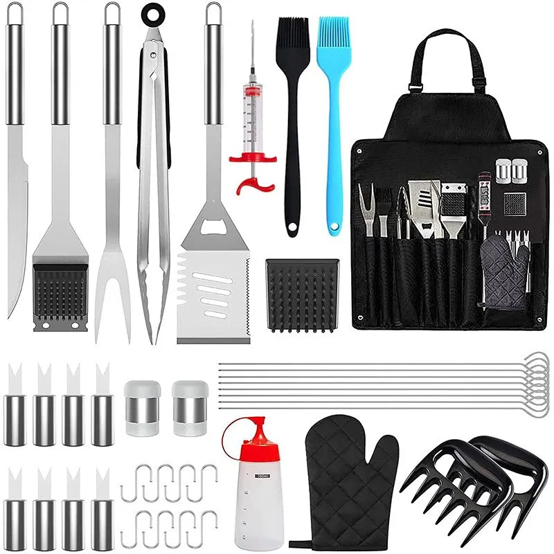 41Piece Braai BBQ Grill Utensil Tool Set Stainless Steel BBQ Tool Set