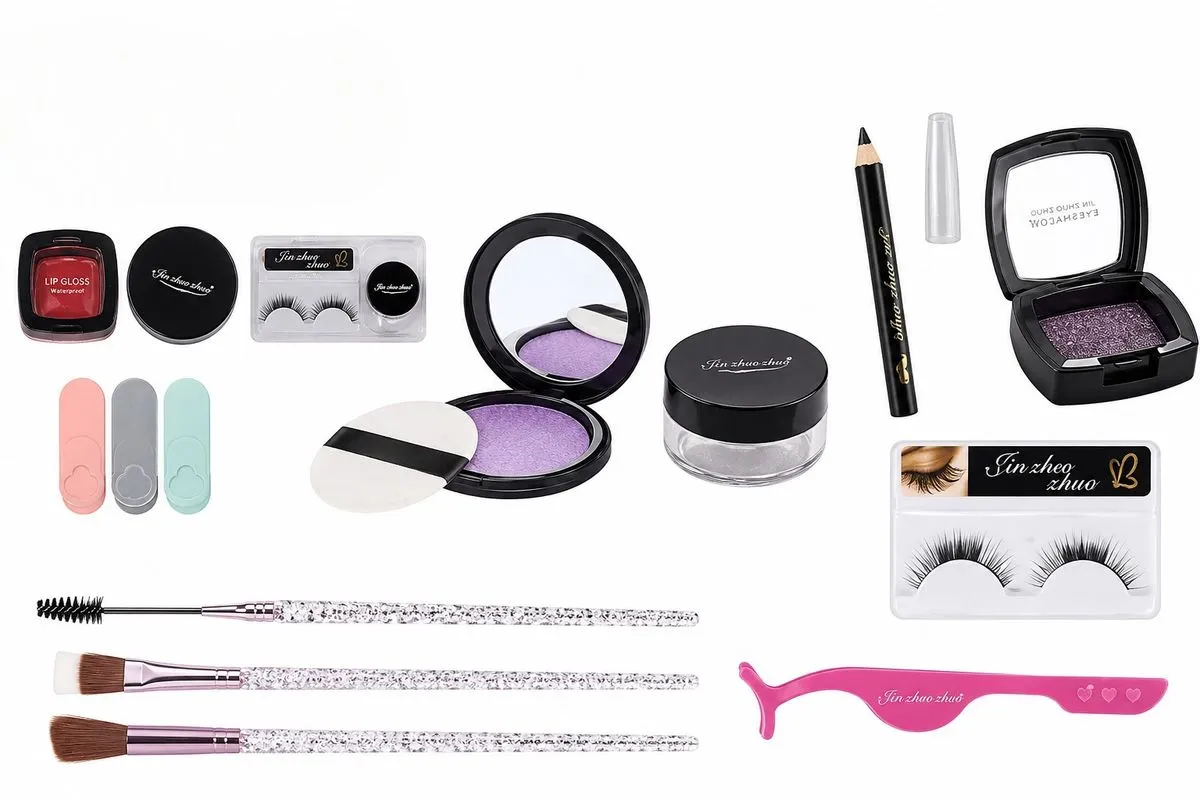 Children's Pretend Makeup Beauty Kit Playset