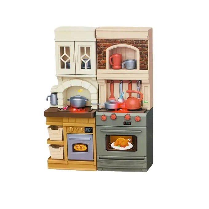 Classic Modern Kitchen Set with Playset Kitchen Appliances
