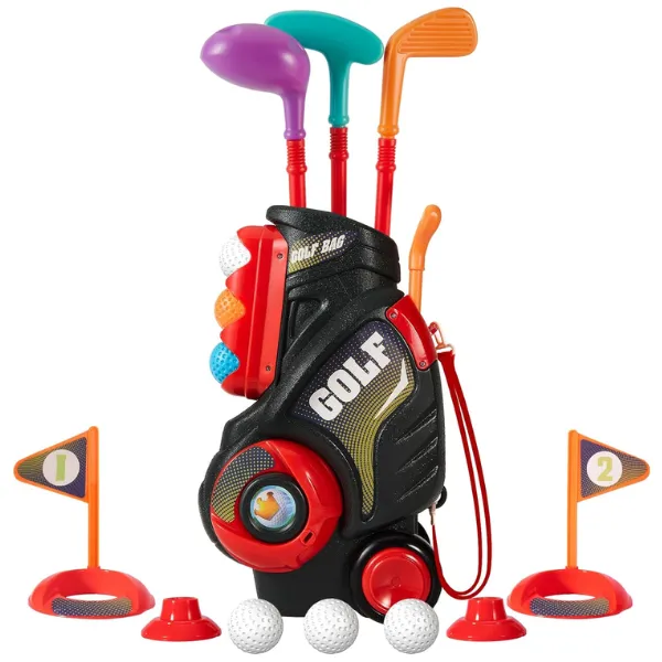 11 PieceGolf Set for Kids With Accessories, Outdoor Games Toy,Indoor Sports
