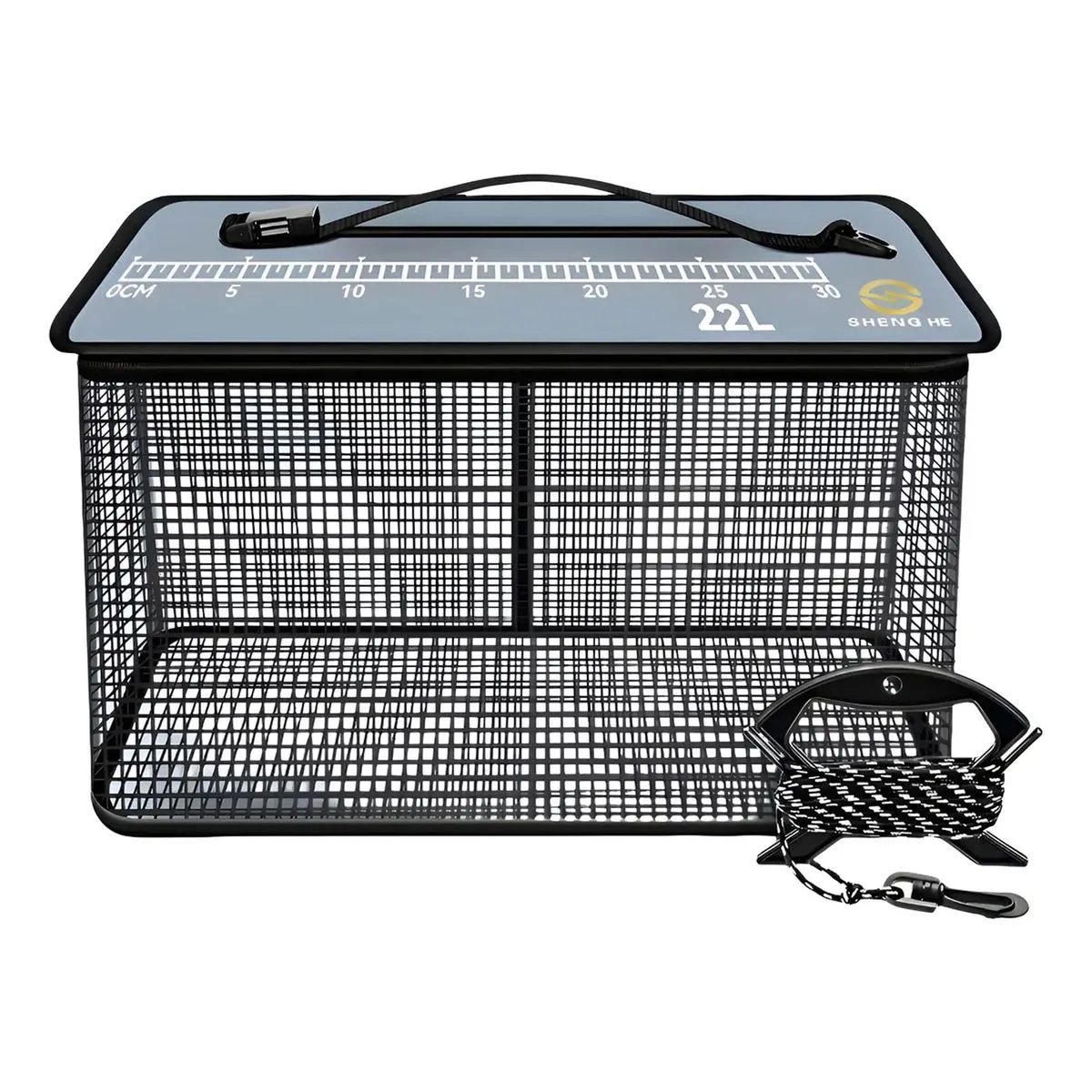 Floating Fishing Basket Collapsible Fishing Net Cage
