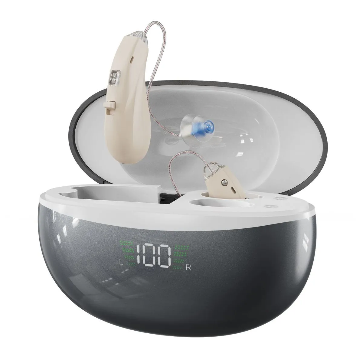 Senior Citizen-Specific Sound Amplifier with Voice Prompts