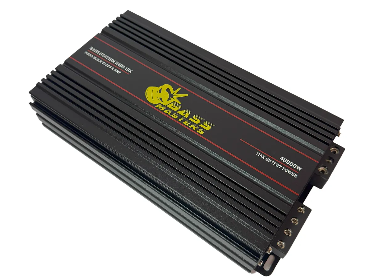 BASSMASTERS BASS-STATION 2400.1DX Monoblock Amplifier 40000W