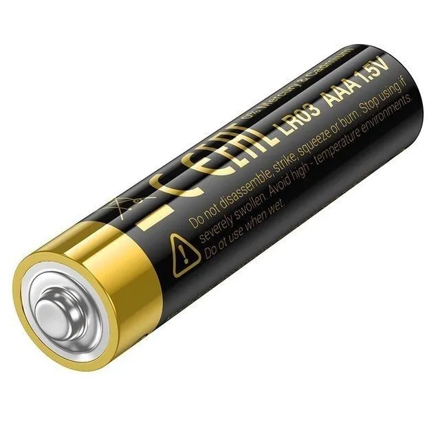 AAA Alkaline Battery 1.5V LR03 for Remote Controls and Small Devices