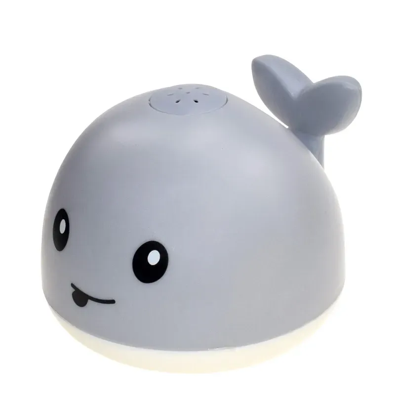 Whale Fountain Bath Toy - Grey