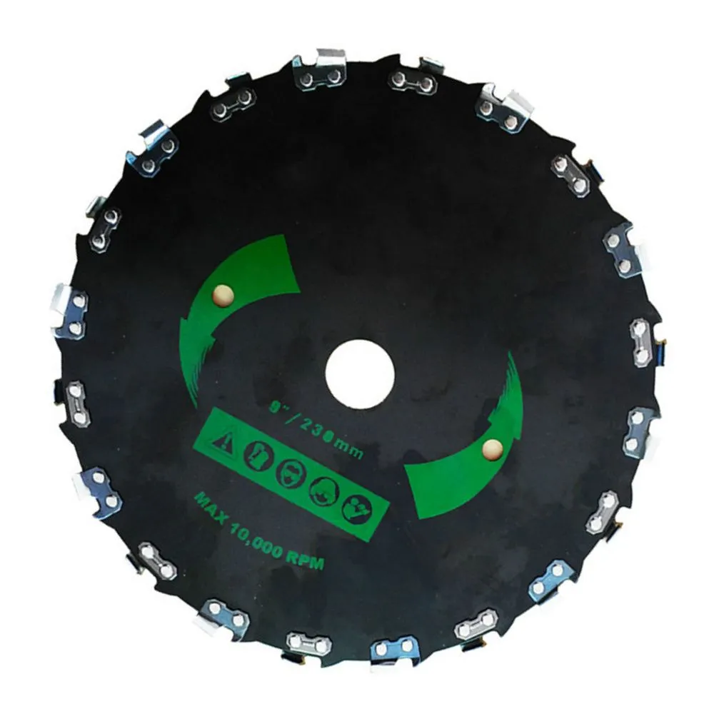 20 Teeth 9 Inch Brush Cutter Saw Blade for Gas Trimmers Up to 10000rpm