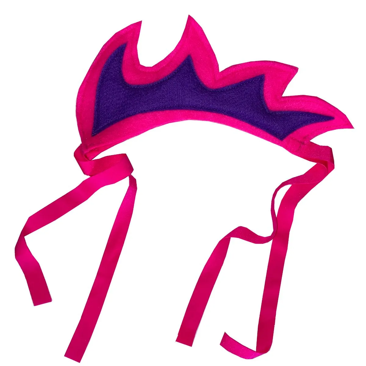 Flame Helmet Accessory - Pink, Purple