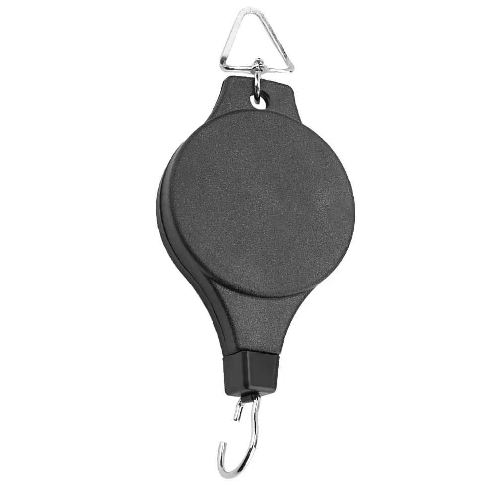 Adjustable Telescopic Retractable Pulley Pull Down Hanger for Potted Plants