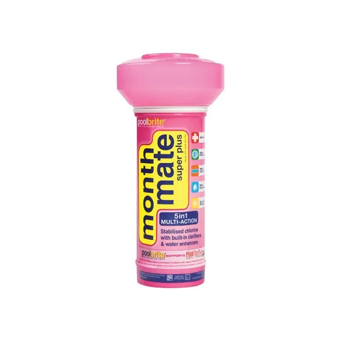 PoolBrite Pink Month Mate Super Plus Floater 1.5kg P02750