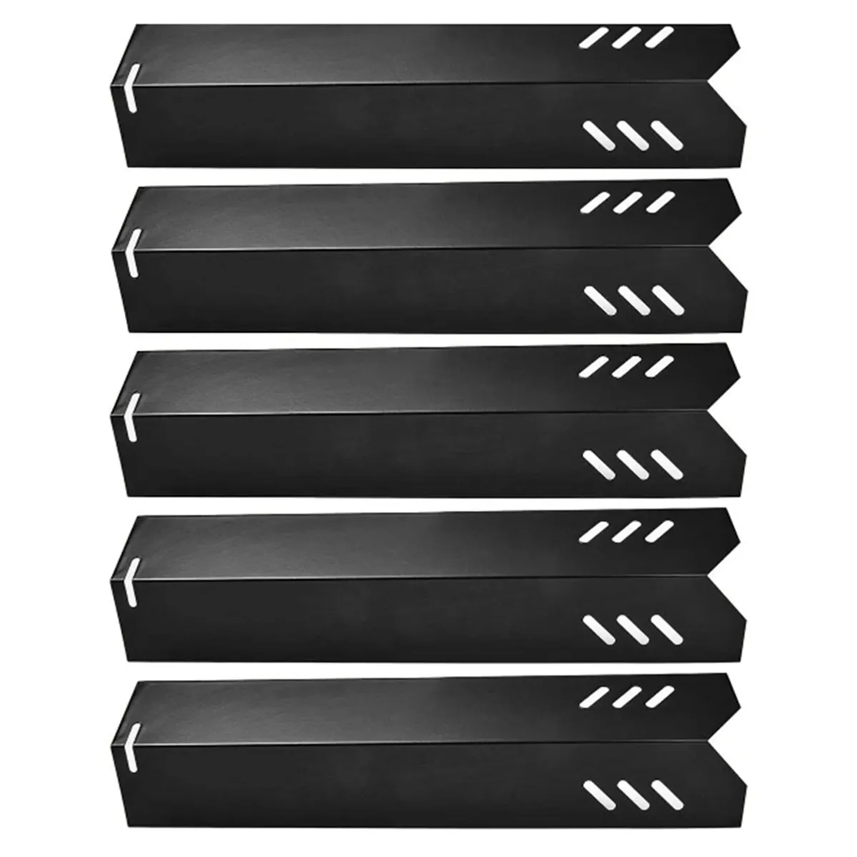 5Pcs Grill Heat Plates 15 Inch Porcelain Bbq Heat Plate