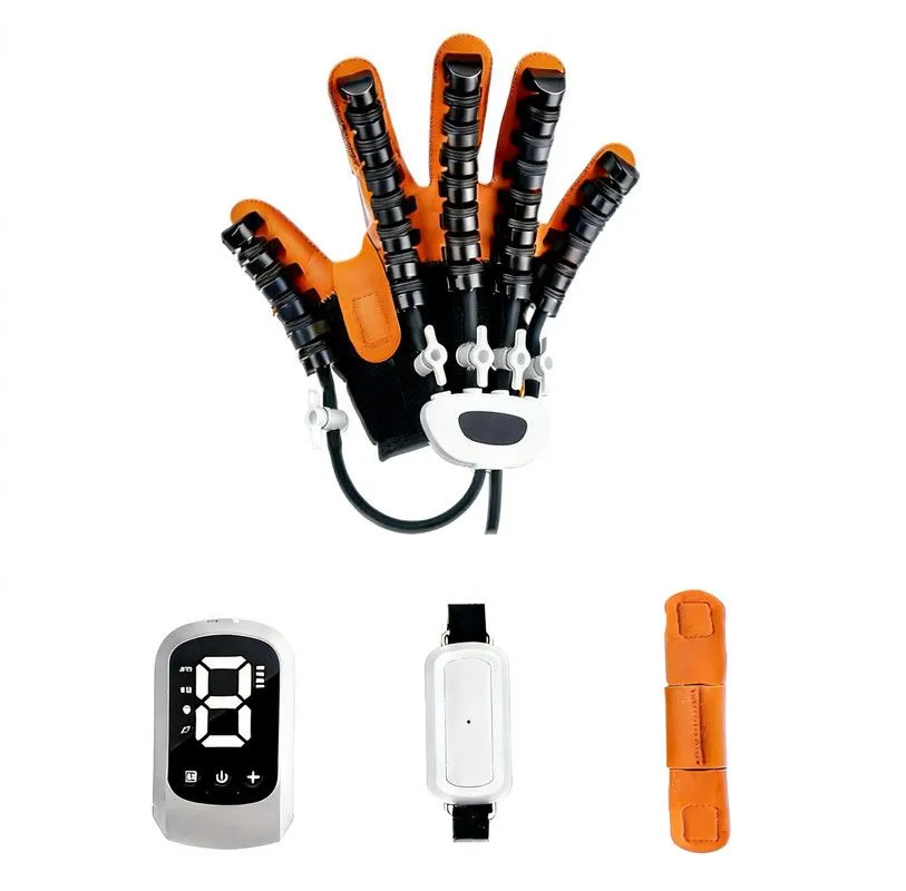 Robotic Glove for Right Hand Finger Rehabilitation Massage USB Rechargeable