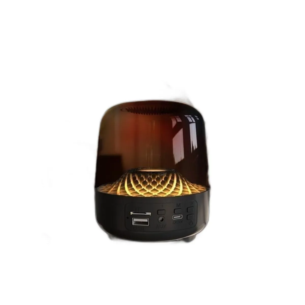 Glass Wireless Bluetooth Subwoofer Speaker with Bass Surround