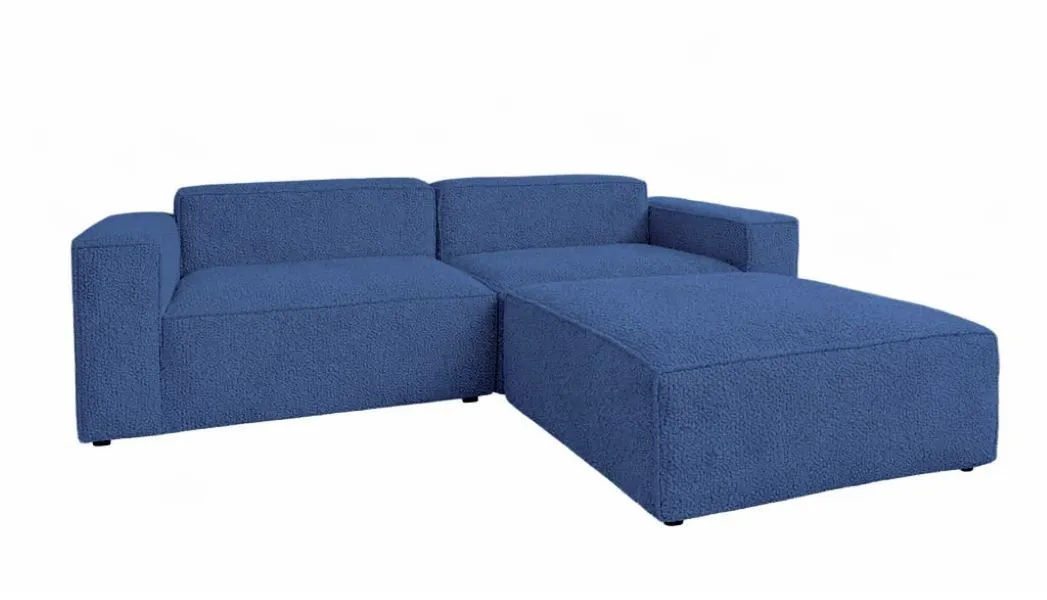 Modular Muse 3 -4 Seater Sofa Couch - Blue