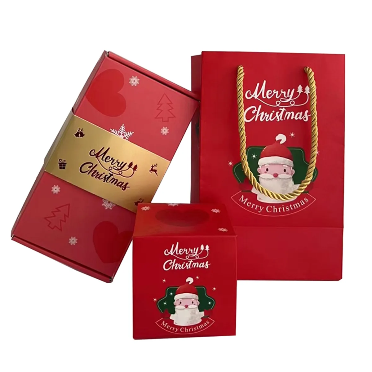 Red Xmas Surprise Gift Box for Birthday Pop-Up Gift Box (16 Box Set)