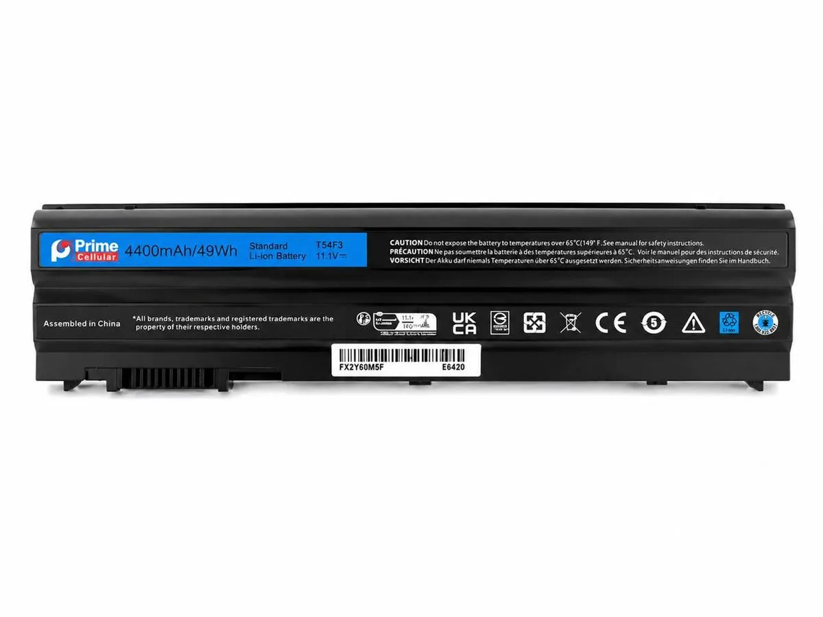 PRIME Replacement Laptop Battery Compatible With Dell E6420 / E5420 / E6430