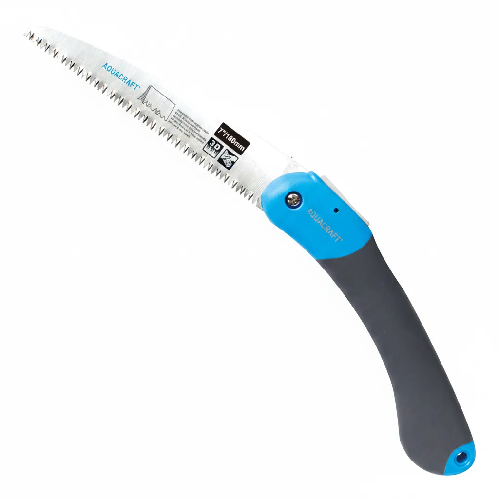 Aquacraft Folding Pruning Saw with Sharp Triangular Teeth
