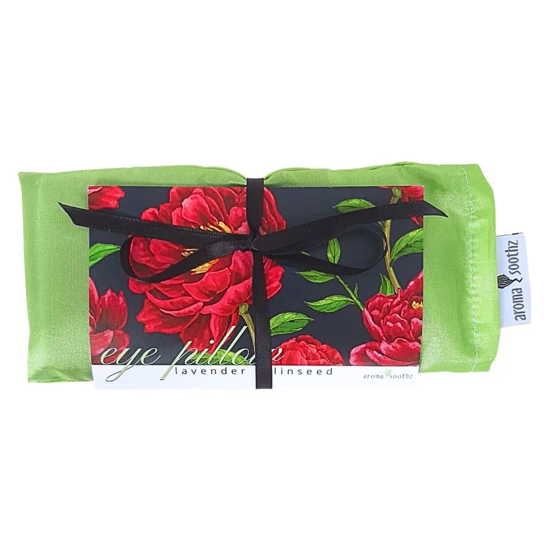 Aroma Soothz Dream Lavender Eye Pillow Green Heat or Cold Therapy
