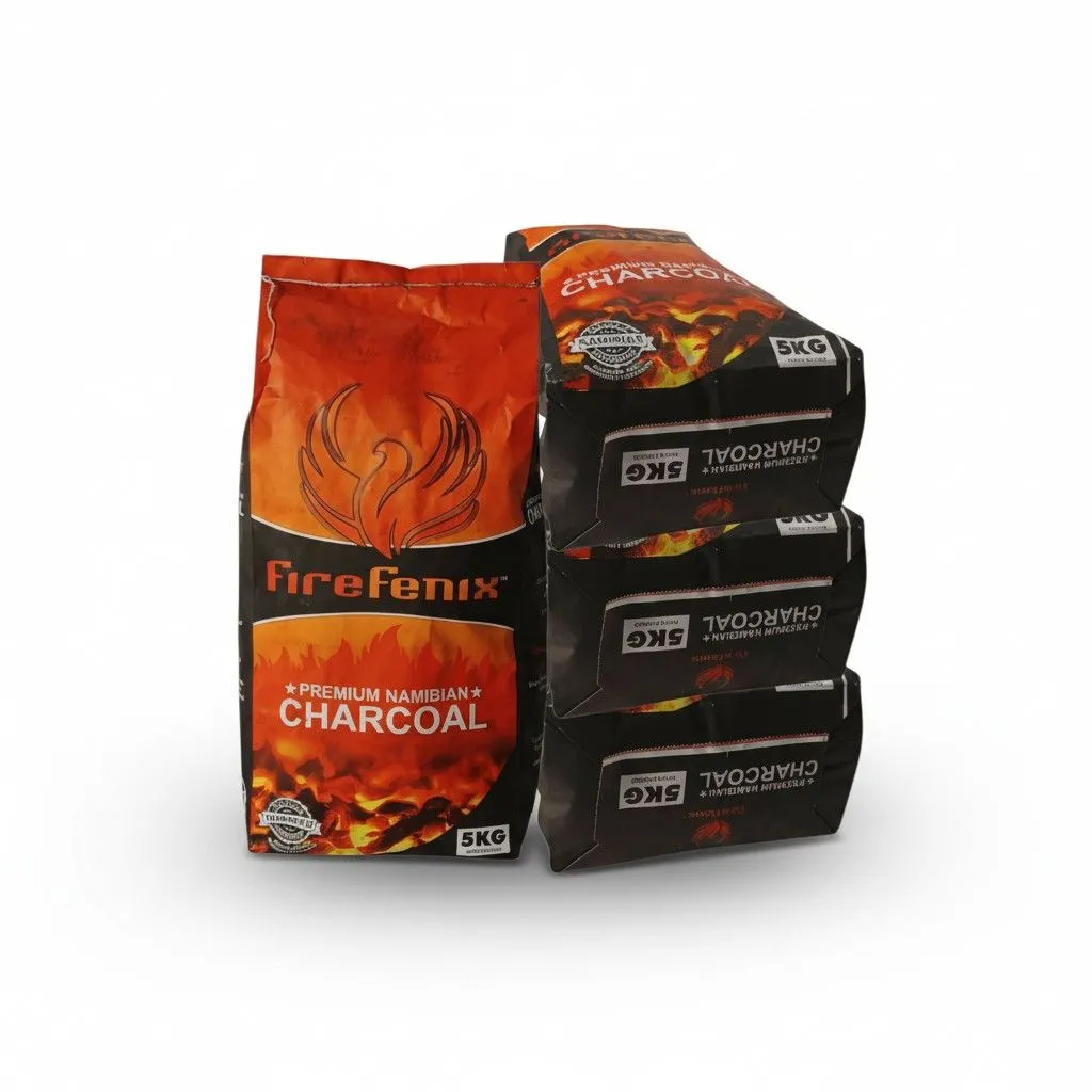 SMTE Premium Namibian Hardwood Charcoal - 4 Pack