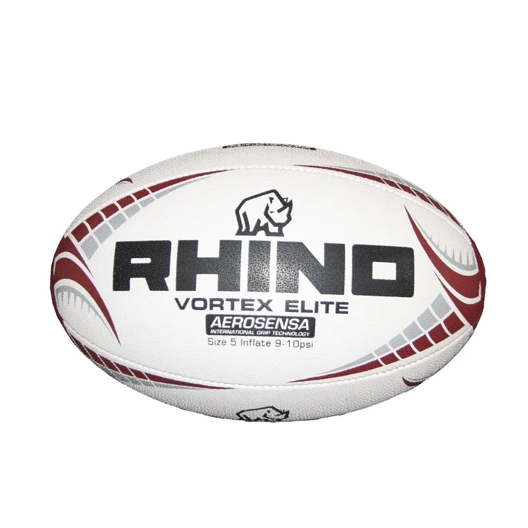 Rhino Vortex Elite Match Rugby Ball - Size 5